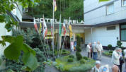 Eingang zu unserem Hotel "Seela" Bad Harzburg